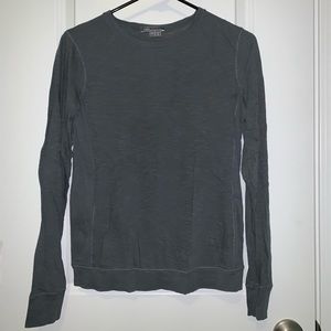 Vince Dark Grey Long Sleeve Tee